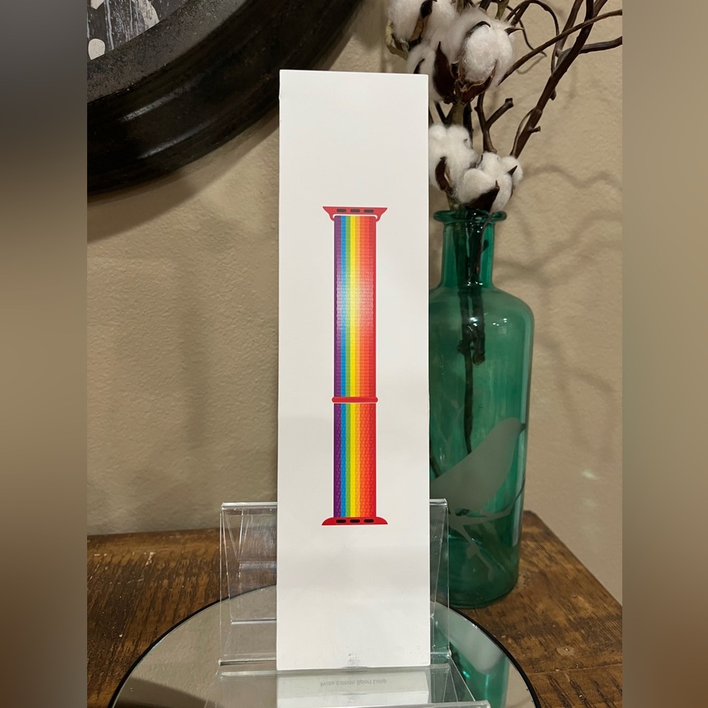 Apple Watch Band, Apple brand, 40mm, rainbow sport loop. New!